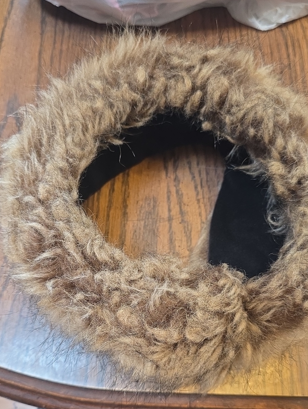 Faux Fur Brown Headband - Women's Winter Accessory
